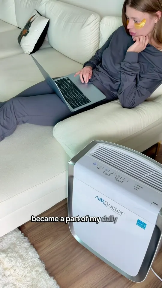 Air purifier at home for AirDoctor