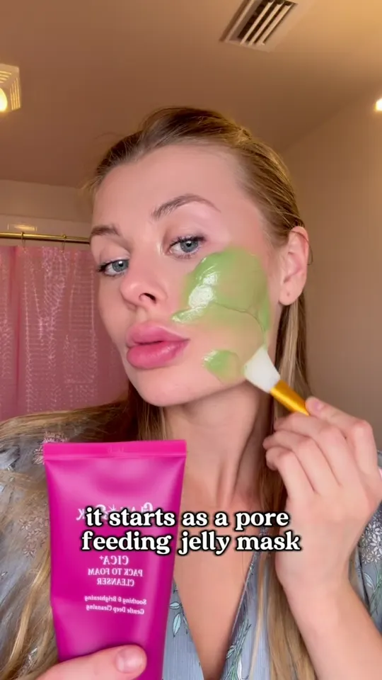 Jelly mask demo for GlamPink