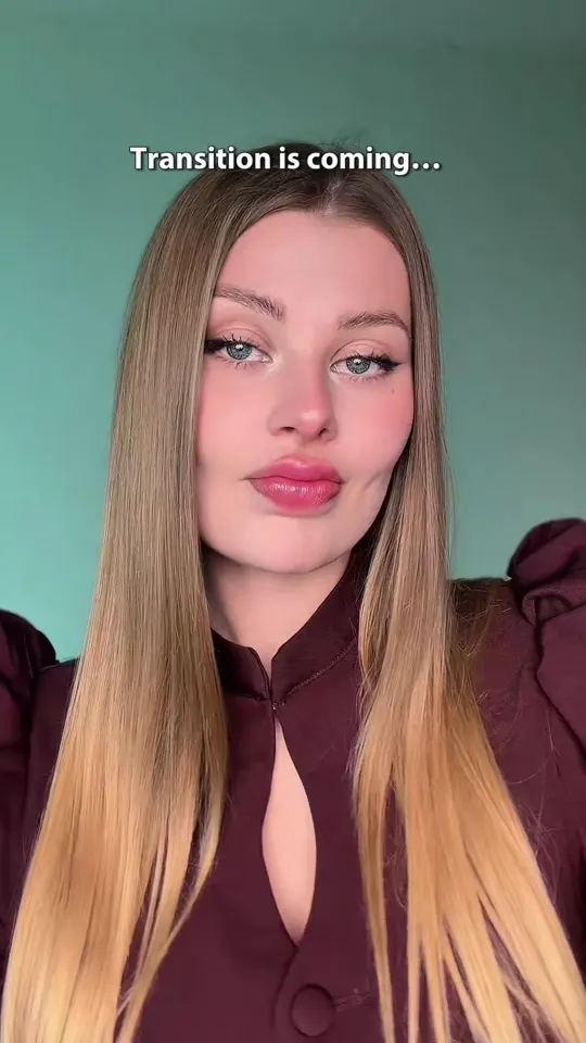 Hair transition video for ICOINCE